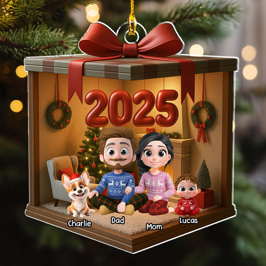 Family Memories - Personalized Custom Acrylic Ornament