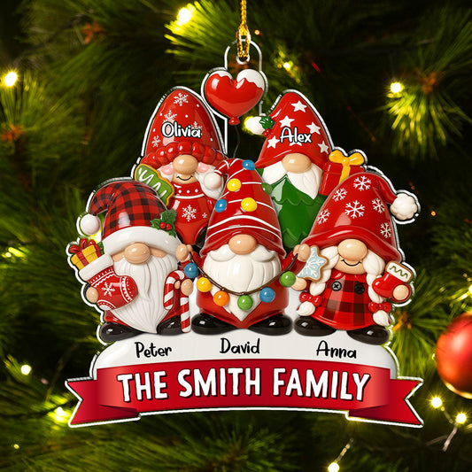 Warm Moments - Personalized Custom Acrylic Ornament