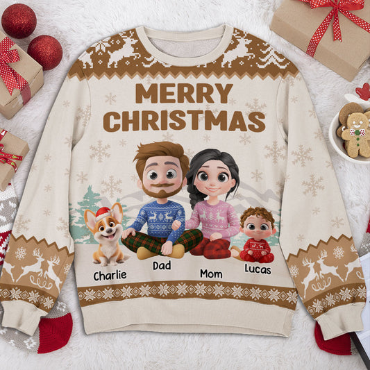 As A Family Now Onwards For Kid - Personalized Custom All-Over-Print Sweatshirt