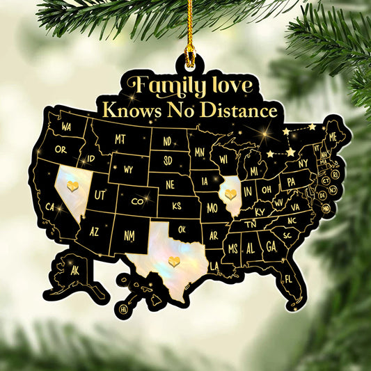 When Family Is Forever - Personalized Custom Acrylic Ornament