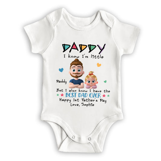 World Best Daddy - Personalized Custom Baby Onesie