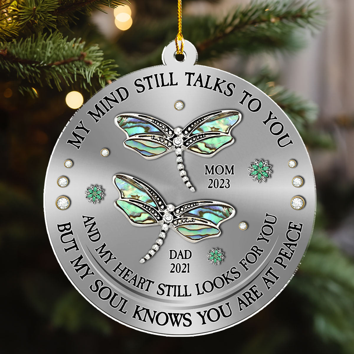 Ornament collection tabs feature