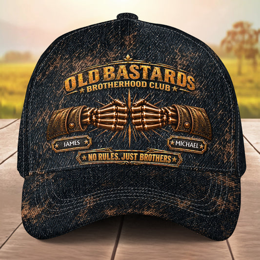 Real Brothers Always Stand Together - Personalized Classic Cap