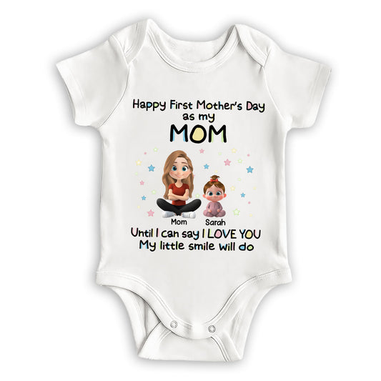 My Smile For You - Personalized Custom Baby Onesie