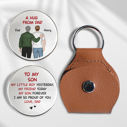 Forever Proud Of You - Personalized Custom Pocket Hug