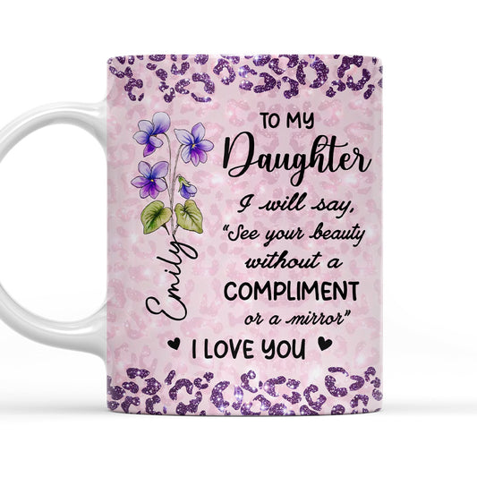 See Your Beauty - Personalized Custom Coffee Mug