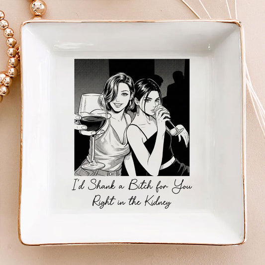 Bestie Photo - Personalized Custom Jewelry Dish