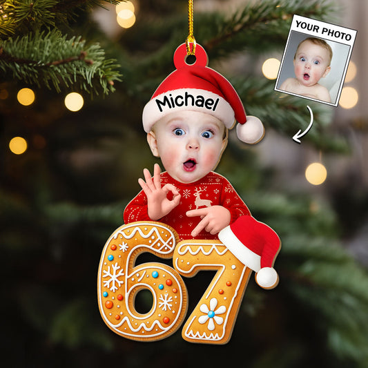 Sixty Seven Is That It - Personalized Custom 3D Effect Wood Ornament