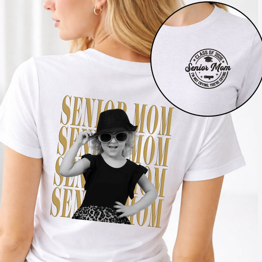 So Proud Senior Mom - Personalized Custom Shirt