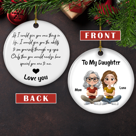 How Special You Are - Personalized Custom Ceramic Ornament