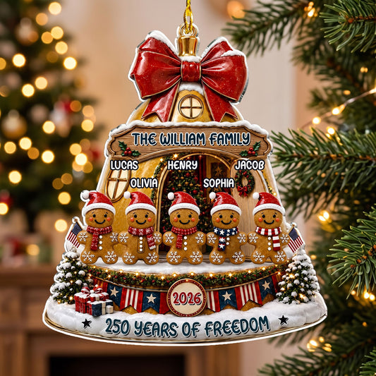 250 Years Of Freedom - Personalized Acrylic Ornament