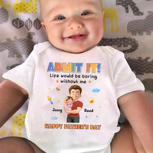 Admit It - Personalized Custom Baby Onesie