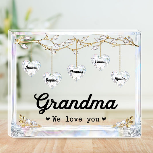 We Love You - Personalized Custom Acrylic Plaque