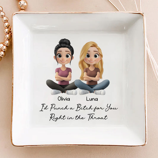 Moments With My Girls - Personalized Custom Jewelry Dish