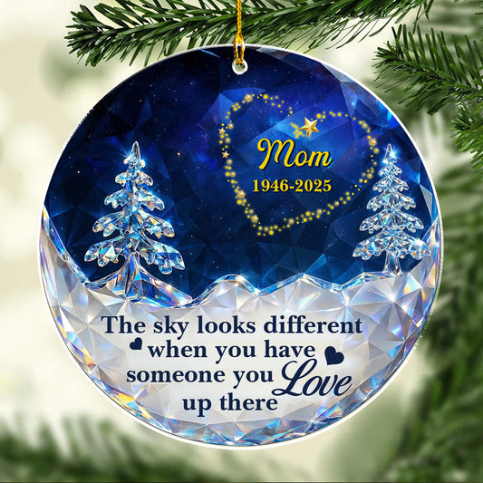 Crystal Sky - Personalized Custom Acrylic Ornament