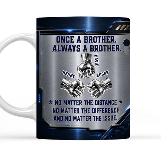 Brother Forever - Personalized Custom 3D Inflated Effect Mug
