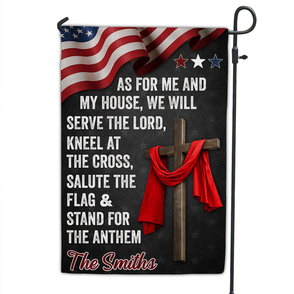 Will Serve And Kneel - Personalized Custom Flag – Wrappiness UK