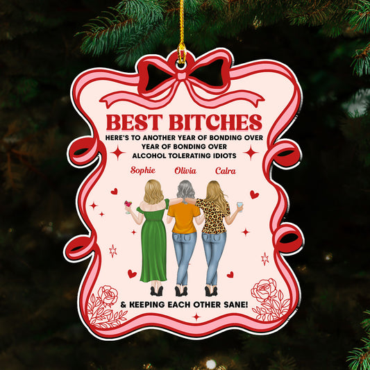 Sane Squad Friendship - Personalized Custom Acrylic Ornament
