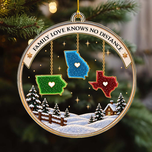 Our Family - Personalized Acrylic Ornament