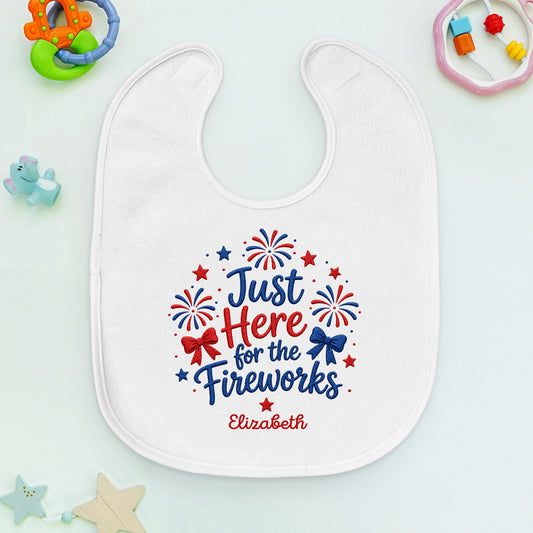 Worth The Wait - Personalized Custom Baby Bib