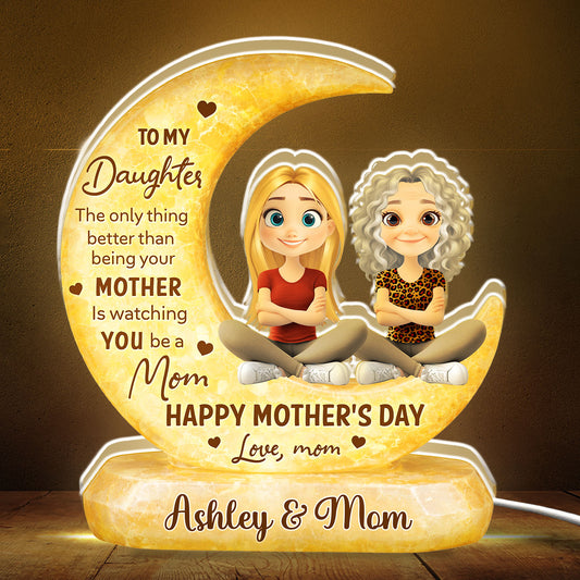 To My Daughter - Personalized Custom Light Box