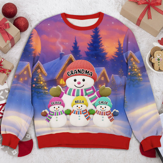 I Love Being Called Grandma - Personalized Custom All-Over-Print Sweatshirt