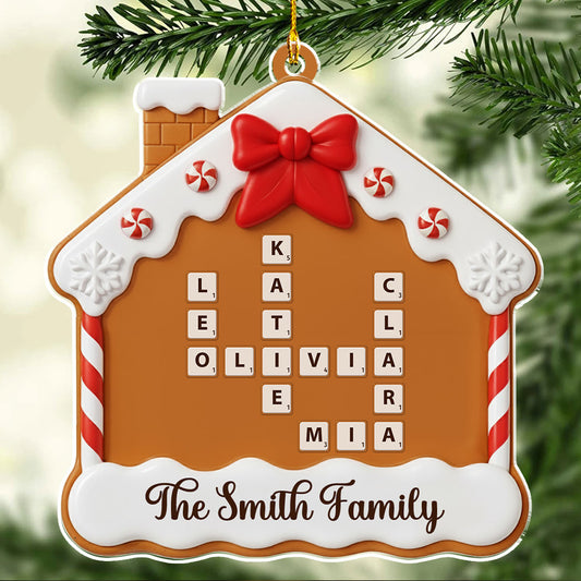 Home Sweet Cake - Personalized Custom Acrylic Ornament