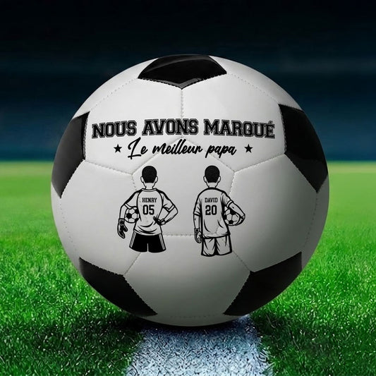 Notre papa - Ballon personnalisé