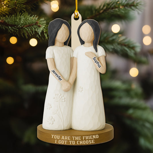 I Got To Choose - Personalized Custom Wood Ornament