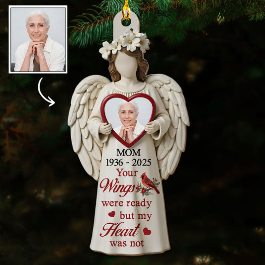 Where Memories Still Whisper - Personalized Custom 3D Effect Wood Ornament