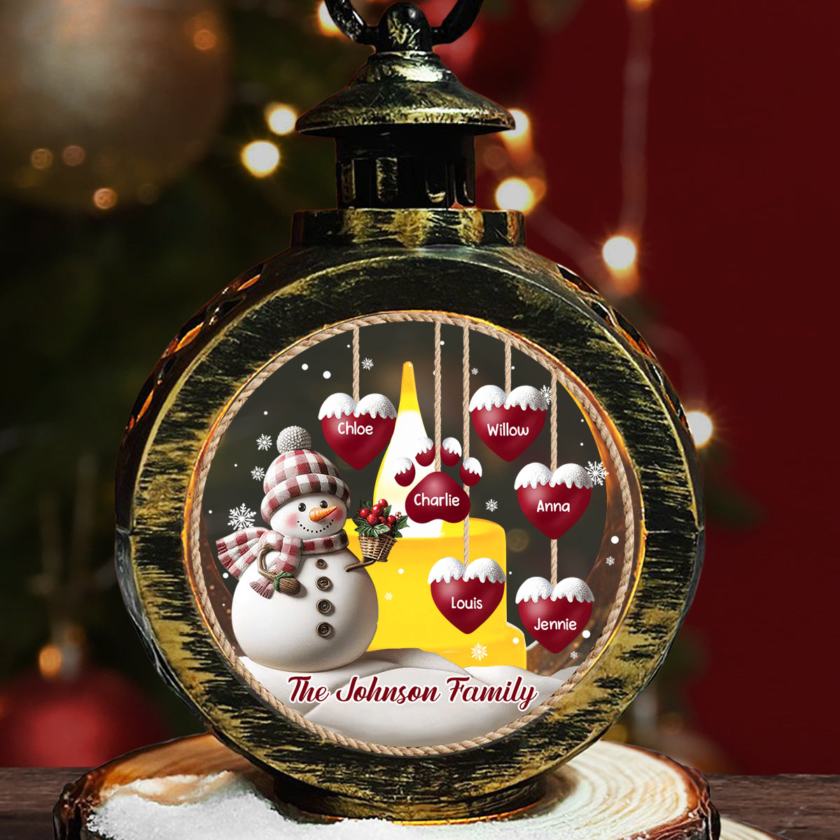 Christmas Light  collection tabs feature