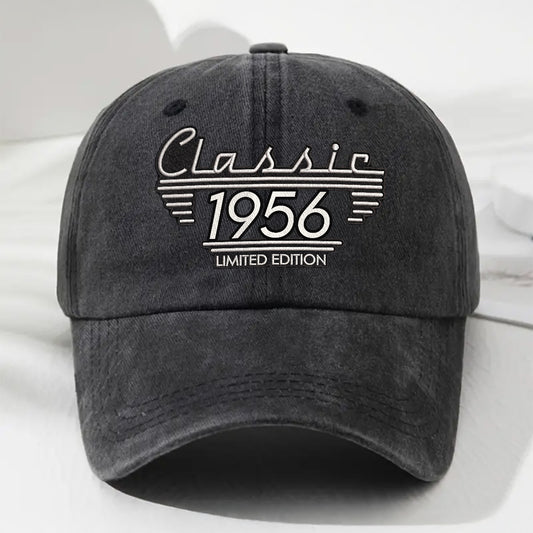 Classic Edition - Personalized Vintage Washed Denim Cap