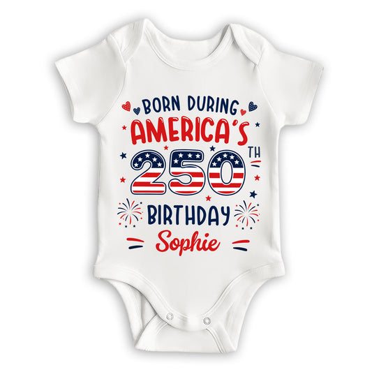 American Baby - Personalized Custom Baby Onesie