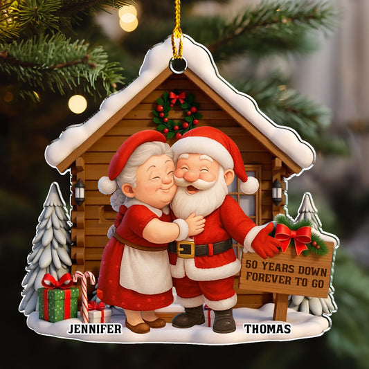 Forever To Go - Personalized Custom Acrylic Ornament