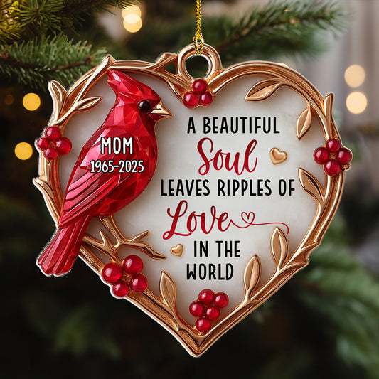 A Beautiful Soul - Personalized Custom Acrylic Ornament