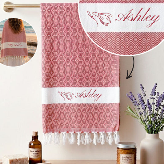 Girls Trip - Personalized Custom Monogrammed Beach Towel
