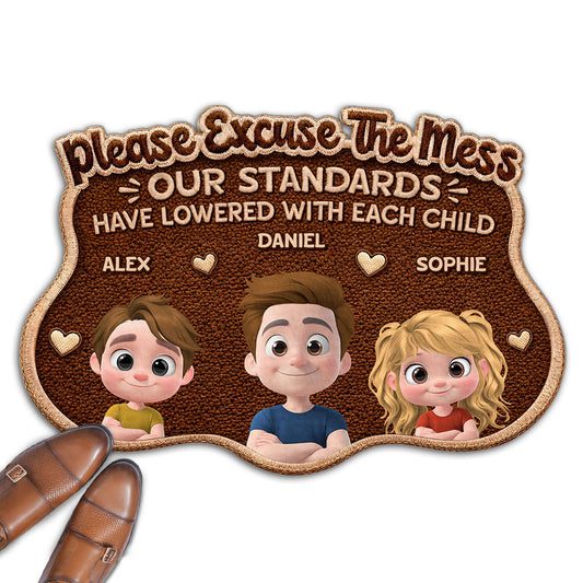 Our Kids - Personalized Custom Doormat