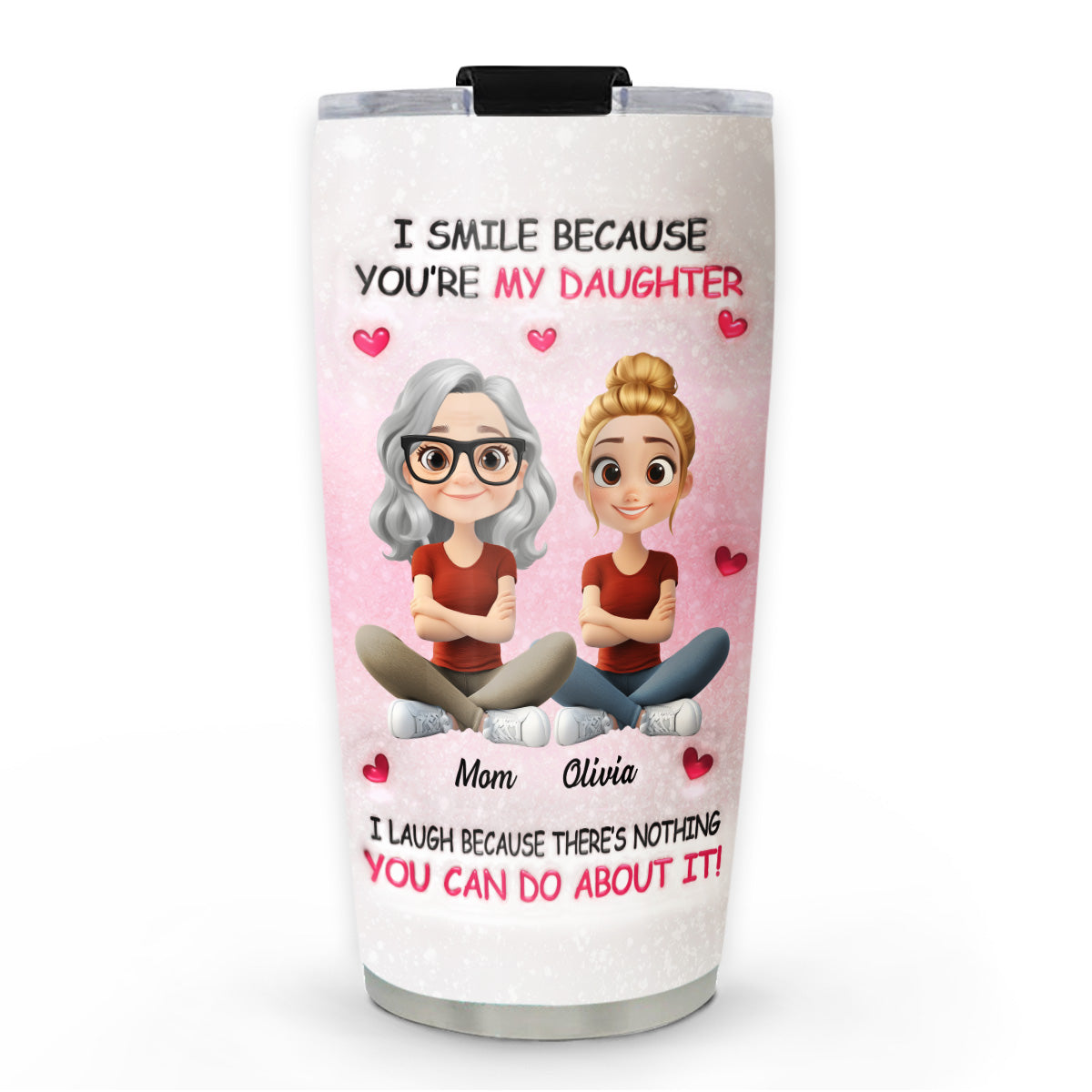 3D Inflated Effect Tumbler