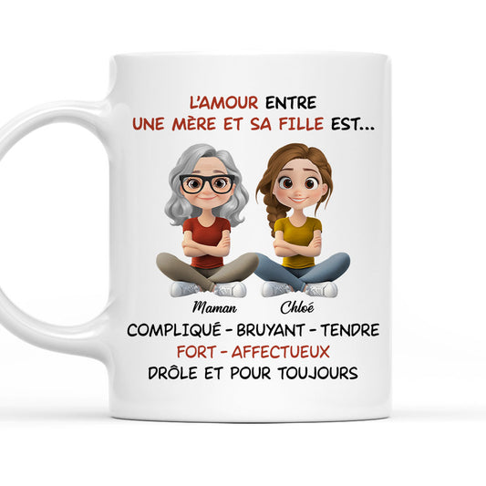 Complicated Noisy Tender French - Personalized Custom Coffee Mug